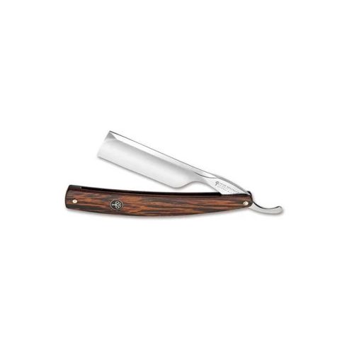 Böker Solingen Straight Razor The Celebrated Wenge Carbon Steel 6/8 borotva