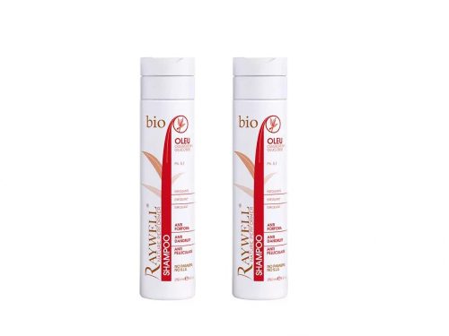 Raywell BIO OLEU, Korpásodás elleni sampon 2x250ml a második 40% engedménnyel