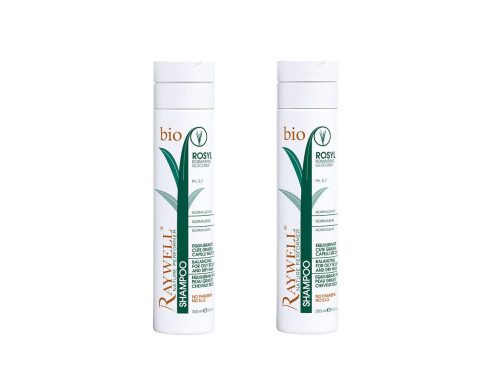Raywell BIO ROSYL – Normalizáló sampon, zsíros fejbőrre és száraz hajra, 2x250 ml, a második 50 % engedménnyel