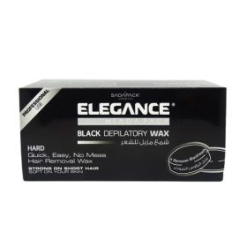 Elegance Ultra Depilatory Wax Black - 300 G