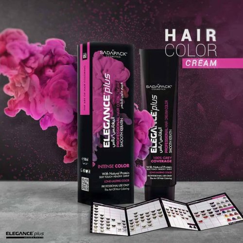 Elegance Plus Professzionális Hajfesték Smooth Keratinnal 1 Fekete