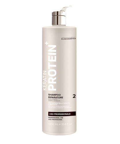 Keratin Protein+  Helyreállító Sampon  1000 ml