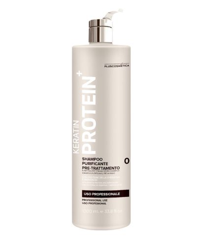 Keratin Protein+ Tisztító Előkészítő Sampon 1000 ml