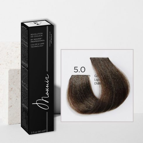 Mounir Revolution Permanent Hair Color 5.0