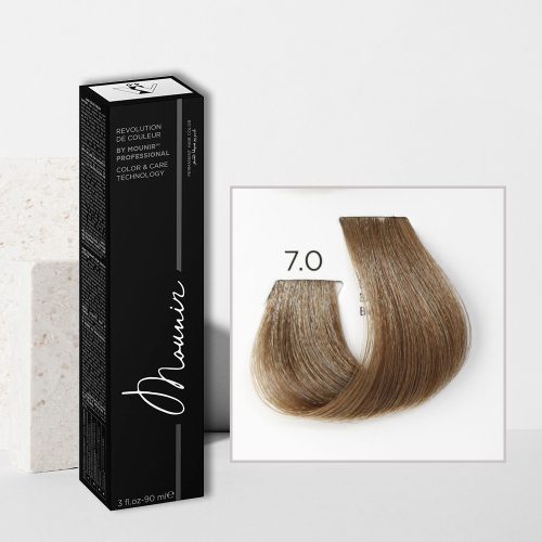 Mounir Revolution Permanent Hair Color 7.0