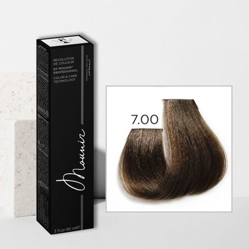 Mounir Revolution Permanent Hair Color 7.00