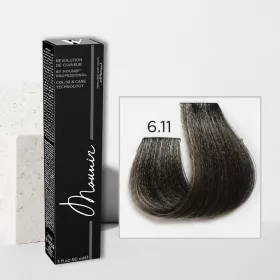 Mounir Revolution Permanent Hair Color, Ash Intensive 6.11