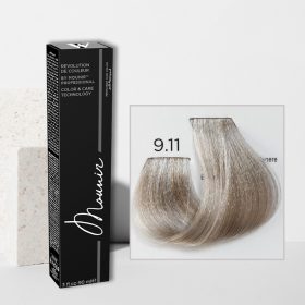 Mounir Revolution Permanent Hair Color, Ash Intensive 9.11