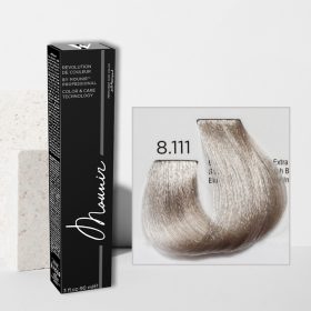 Mounir Revolution Permanent Hair Color, Ash Intensive 8.111