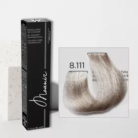 Mounir Revolution Permanent Hair Color, Ash Intensive 8.111