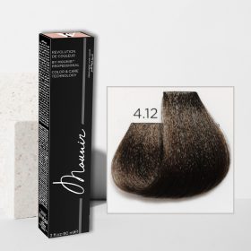 Mounir Revolution Permanent Hair Color, Ash Pearl 4.12