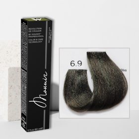 Mounir Revolution Permanent Hair Color, Olives 6.9