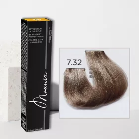 Mounir Revolution Permanent Hair Color, Beige 7.32