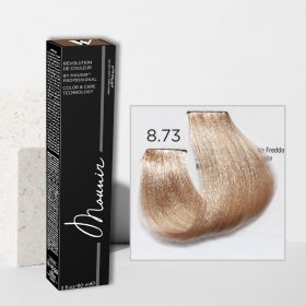 Mounir Revolution Permanent Hair Color, Cold Chocolate 8.73