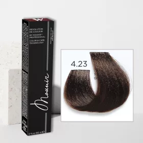 Mounir Revolution Permanent Hair Color, Tobacco 4.23