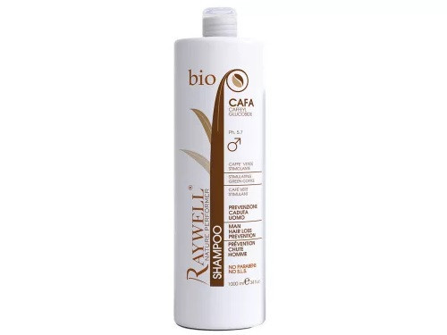 Raywell BIO CAFA – Hajnövesztő és Hajhullás elleni sampon, Férfiaknak 1000ml