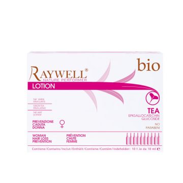   Raywell BIO TEA – Hajnövesztő és Hajhullás elleni ampulla, Nőknek