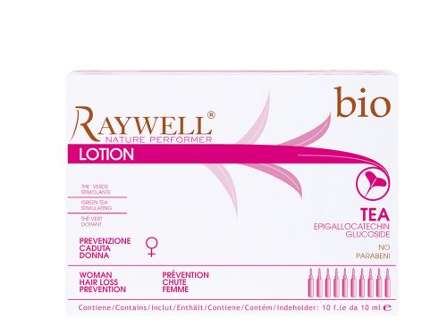 Raywell BIO TEA – Hajnövesztő és Hajhullás elleni ampulla, Nőknek
