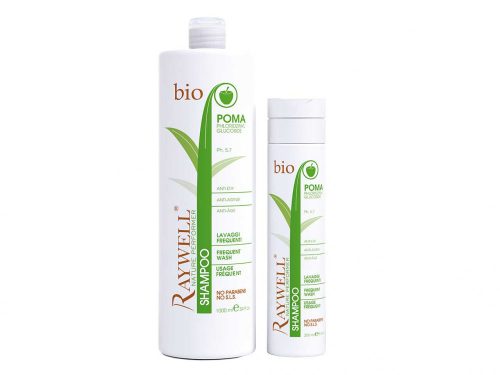 Raywell BIO POMA – Kímélő sampon, Anti-aging hatású, mindennapi használatra 250ml
