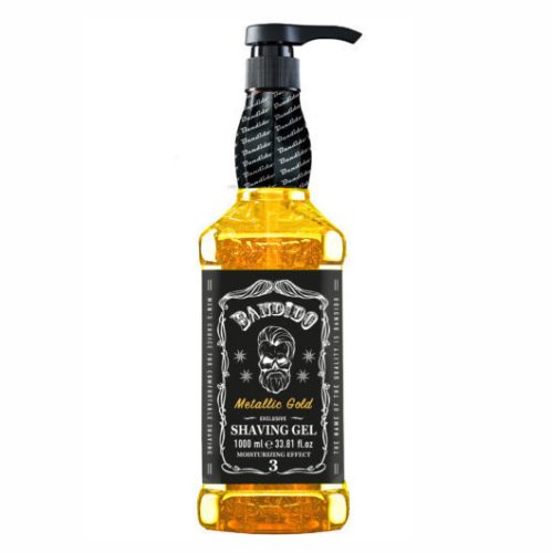 Bandido Shaving Gel Metallic Gold Exclusive 1000 ml