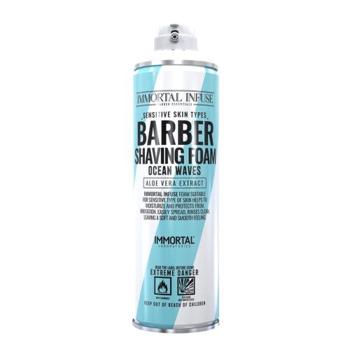 Immortal Infuse Barber Shaving Foam Ocean Waves 500ml