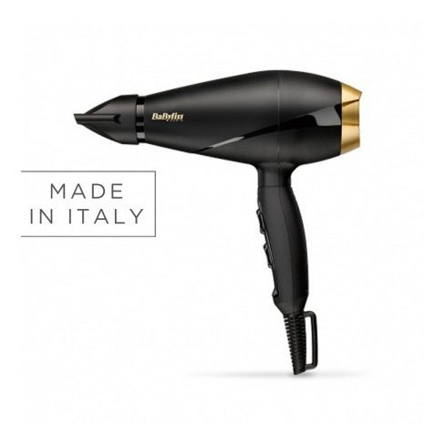 BaByliss Power Pro 2000W Black/Gold hajszárító