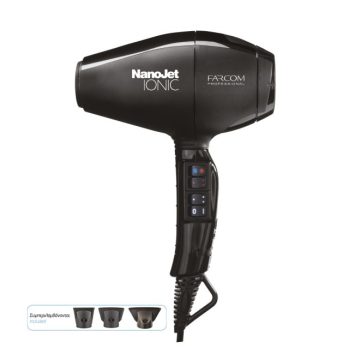   Farcom Professional Hairdryer NanoJet Ionic 2200W hajszárító