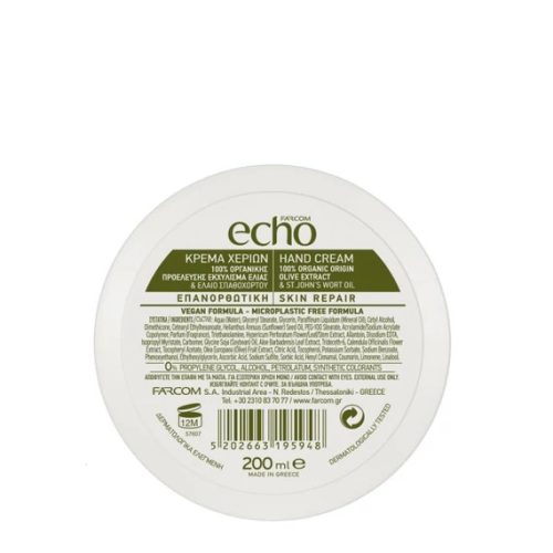 Farcom Echo bőr helyreállító kézkrém 200ml