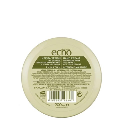 Farcom Echo Hand Cream Intensive Moisture kézkrém 200ml