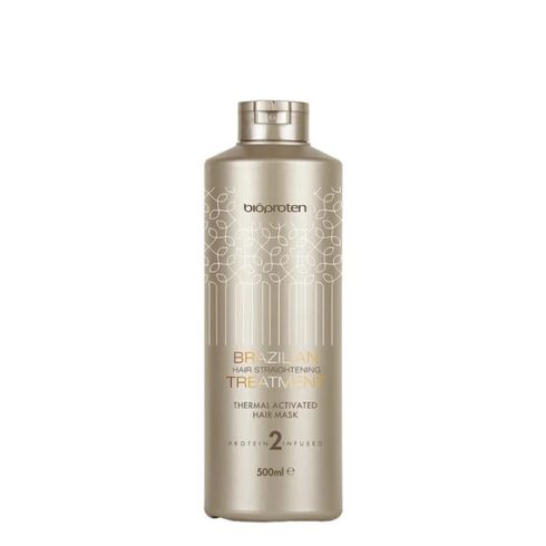 BIOPROTEN Brazilian Hair Straightening Treatment (No.2) Thermal Activated hajegyenesítő kezelés pakolás 500ml