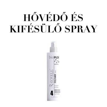 Hővédő, kifésűlő spray